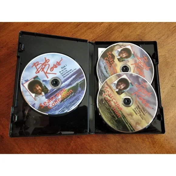 Bob Ross Joy of Painting Series: Seascape Collection DVD 13 30min Painting Guide - Picture 7 of 8
